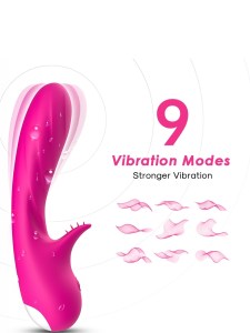 Silikonski vibrator za dvostruku stimulaciju Romance 52 00007-3